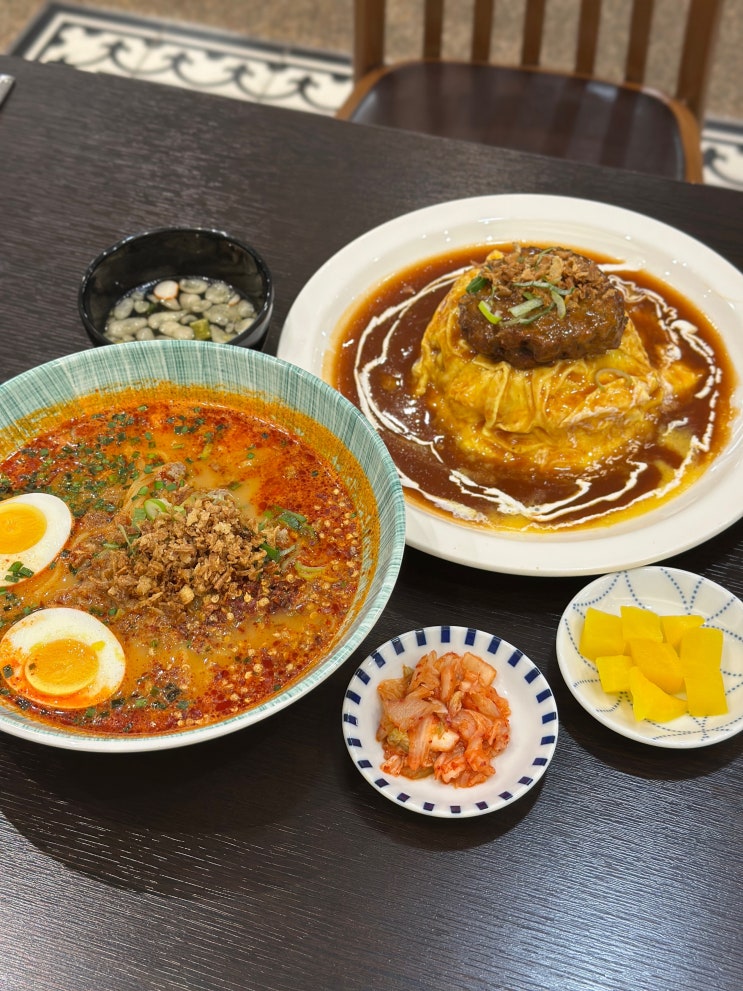  롯데본점 맛집 추천 일본 경양식 '요쇼쿠 셀렉트' 오므라이스·함박스테이크 등 풍성한 구성