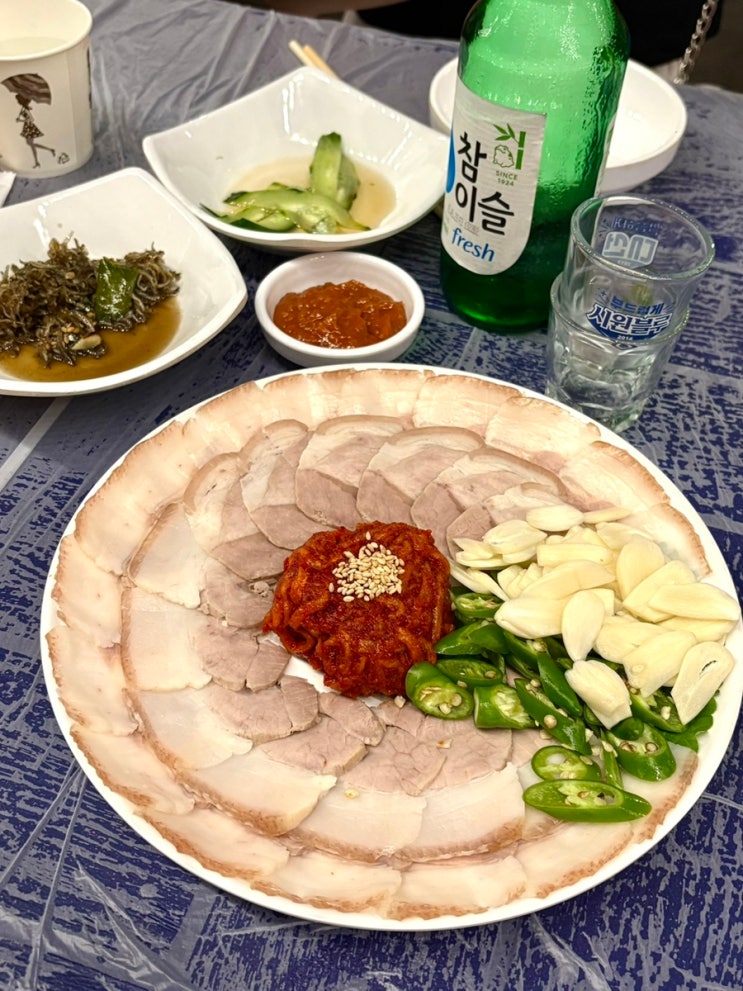 서면 마당 냉제육 포차감성 안주 맛집 부산 야장 술집