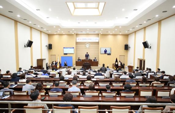 인천 서구의회 6월 9일부터 15일간 일정으로 제274회 제1차 정례회 개회