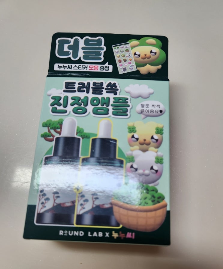  소나무 시카 앰플 1+1 내돈내산 후기