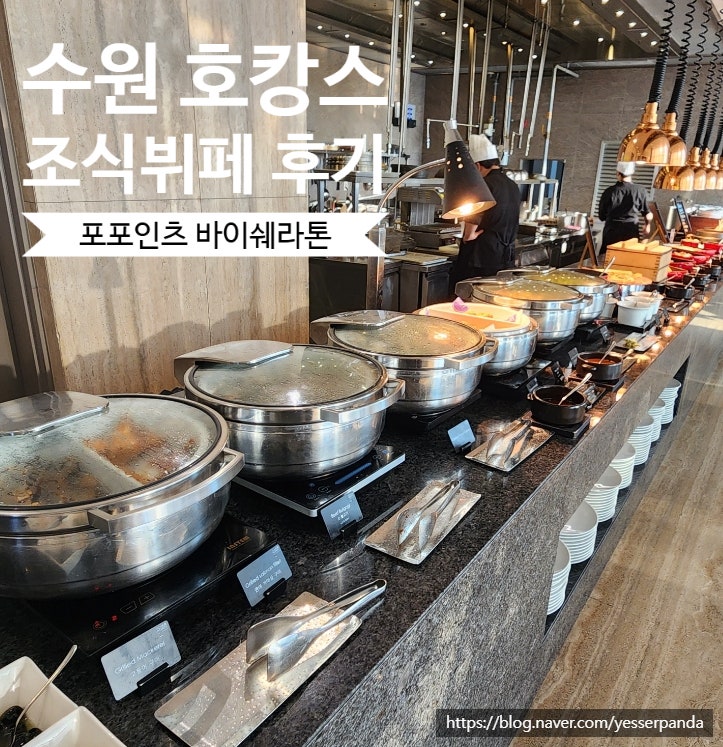  포포인츠 바이 쉐라톤 수원조식 뷔페 꿀팁 내돈내산 후기