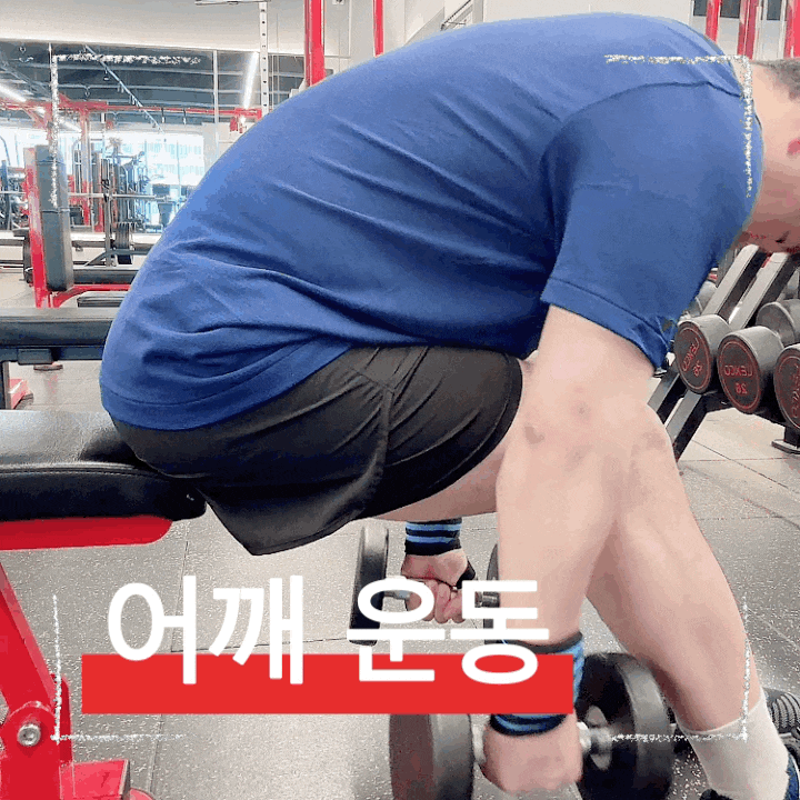 후면 삼각근 끝판왕 운동 방법! 덤벨 하나로 어깨 볼륨 키우는법