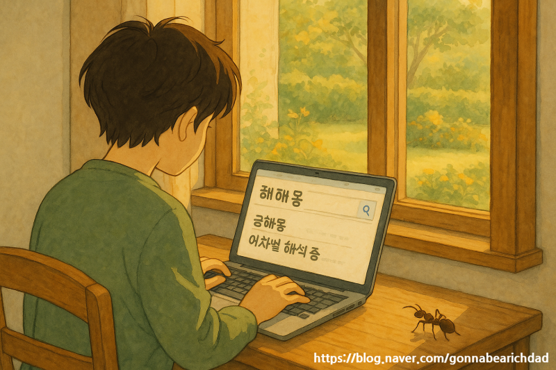 개미 나오는 꿈, 부자가 된다는 신호일까? 개미꿈해몽 총정리