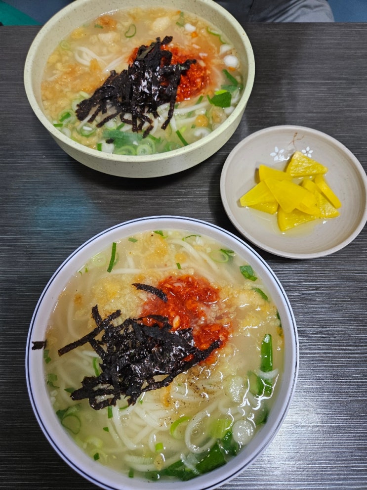 [부산 연산동 맛집] 2025 미쉐린 선정! 차애전할매칼국수 솔직 후기