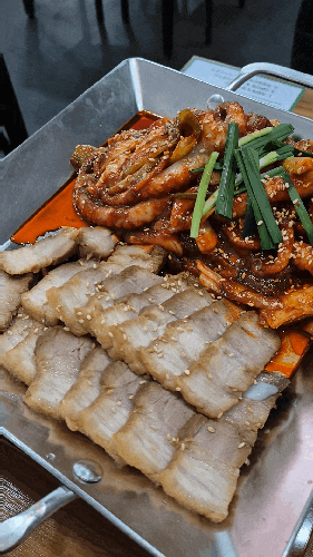 [대전 상대동 맛집] 직화낙지보쌈과 칼국수 맛집, 조선낙지보쌈