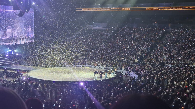 4. ∞ 20250412 인피니트 15주년 콘서트 (리미티드 에디션 앙콘)후기 (+315구역 K열 시야, 셋리스트....