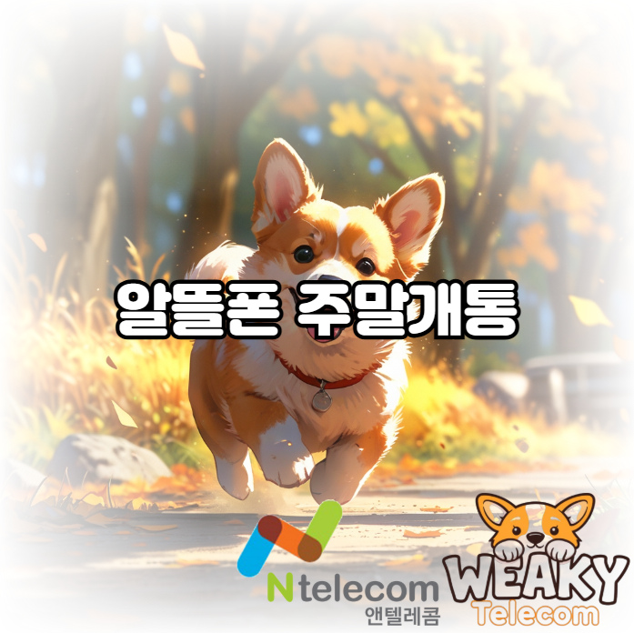 알뜰폰 주말개통 가능한 걸까요?