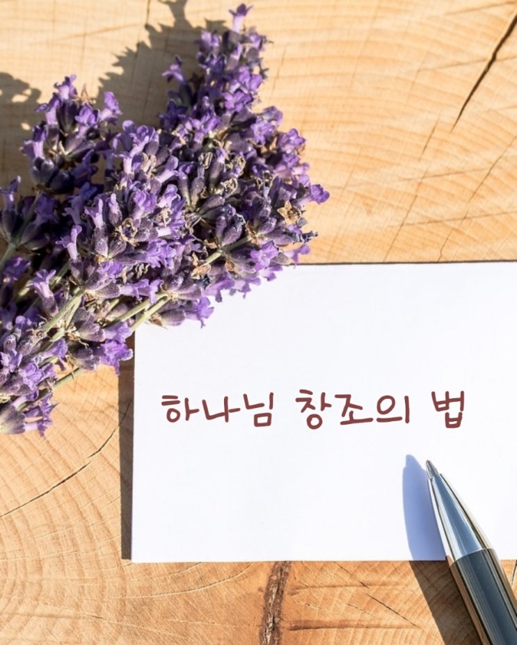  정명석 목사 -지혜잠언/ 하나님의 창조의 법