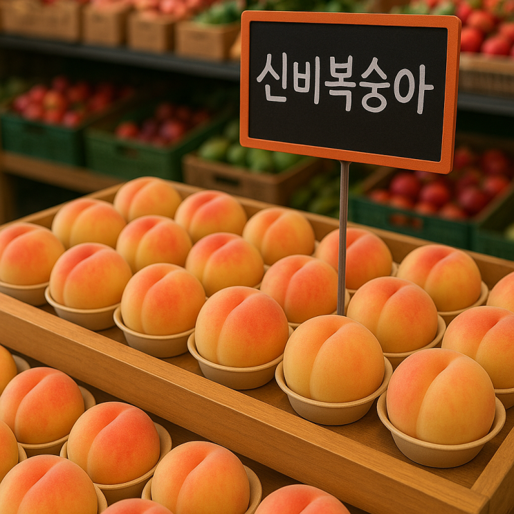 신비복숭아 정보 총정리!! 당도·GI지수·구매 전 확인할 것들