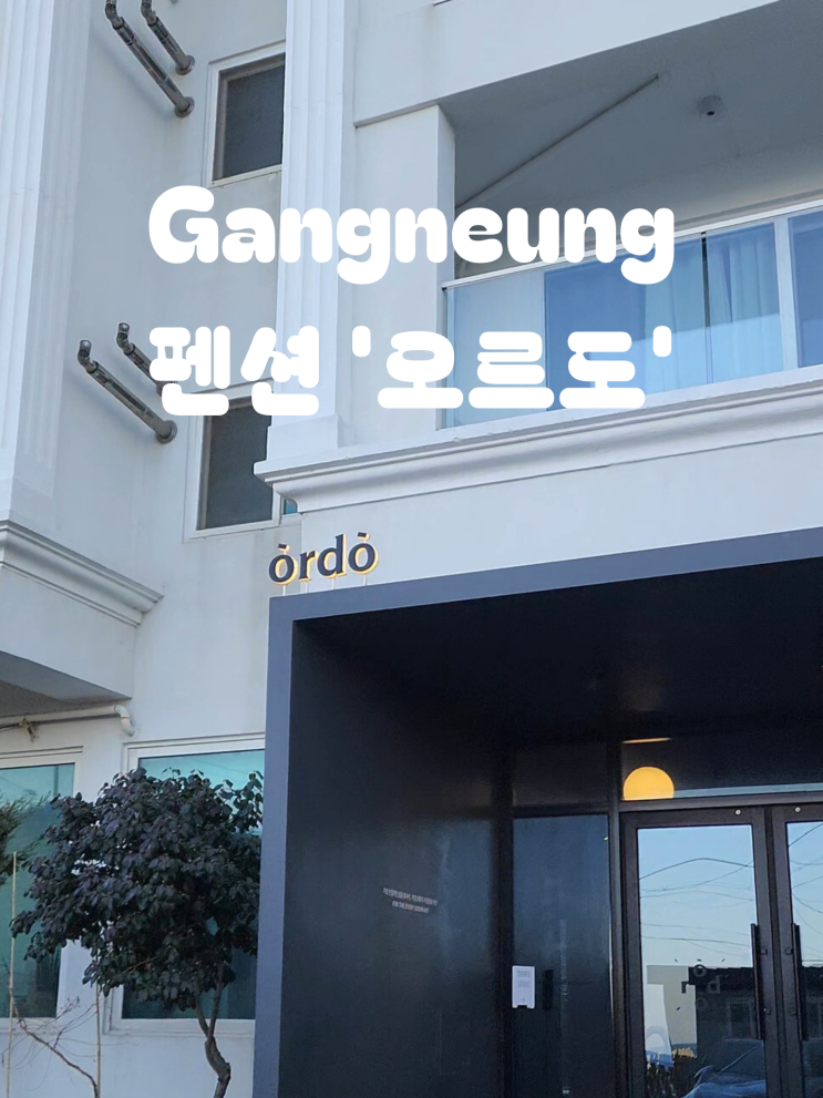  강릉 주문진 오션뷰 펜션 감성 커플 숙소 오르도 솔직후기