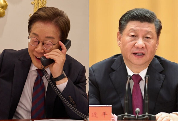  이재명 정부 첫 한중정상 통화...시진핑 11년만에 한국오나