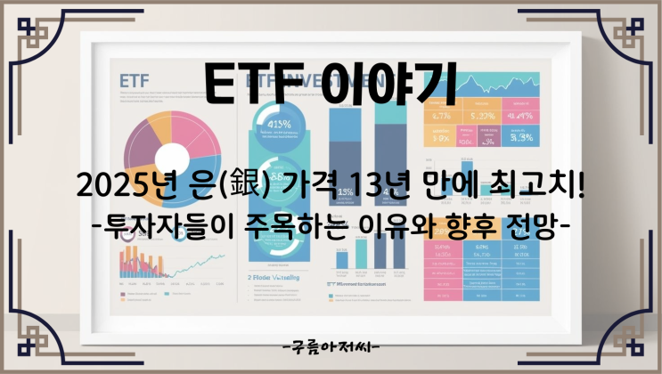  2025년 은(銀) 가격 13년 만에 최고치! 투자자들이 주목하는 이유와 향후 전망