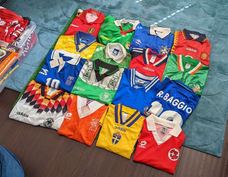  축구 유니폼 마킹 제거하는 방법을 몇가지 알아보자