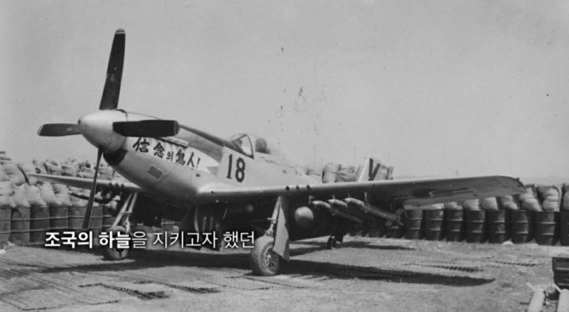 Republic of Korea Air Force_Aircraft_(1950_2) 전투기 F-51 Mustang ...