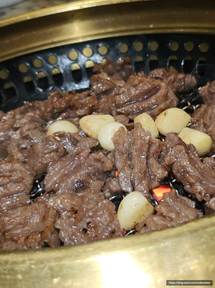 광화문갈비 석촌호수점 구워주는 송파 고기집 한우 맛있어