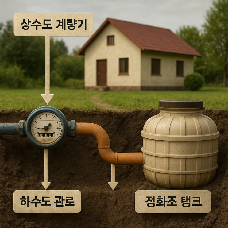 물이 통하면 전원주택이 완성된다! 상·하수도 & 정화조 설치