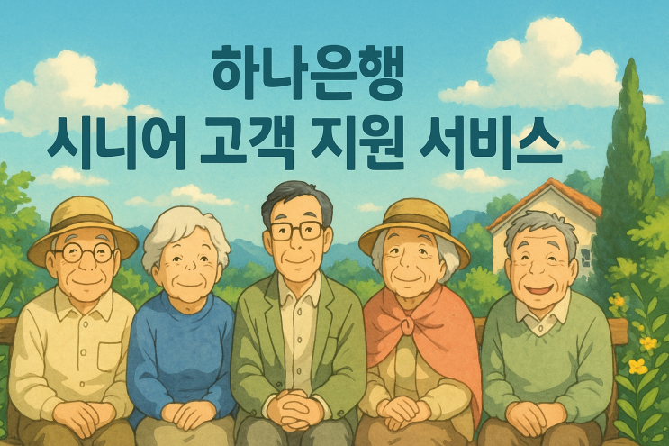  하나은행, 시니어 고객을 위한 인생 솔루션 총집합!
