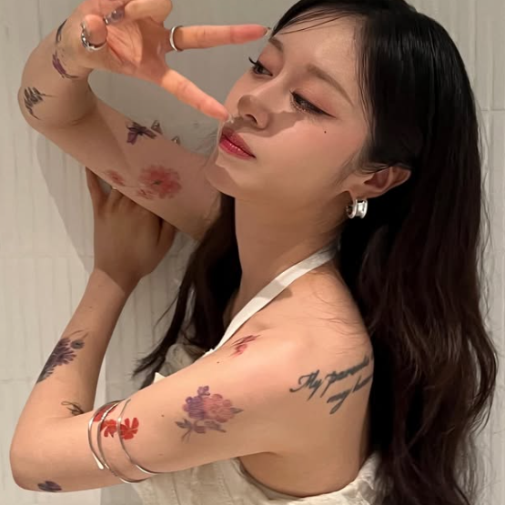 티아라 지연 타투로 파격 근황?