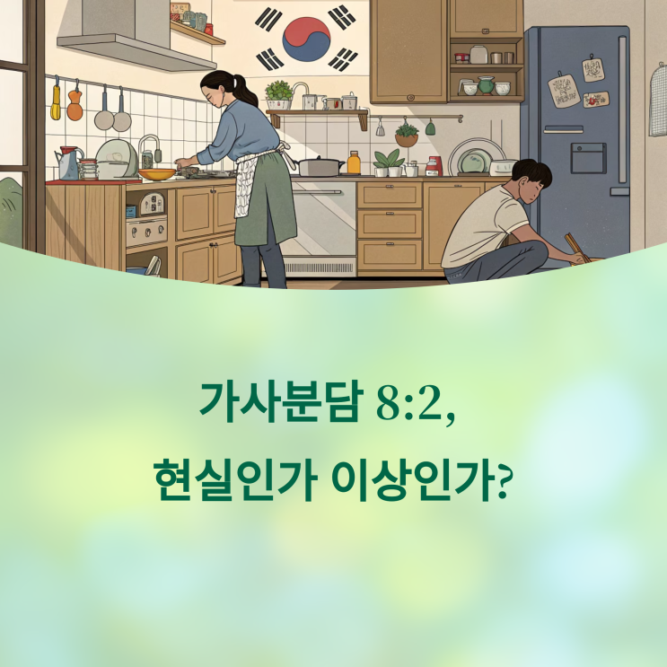  가사분담 8:2, 맞벌이 현실인가 이기적인 분담인가?