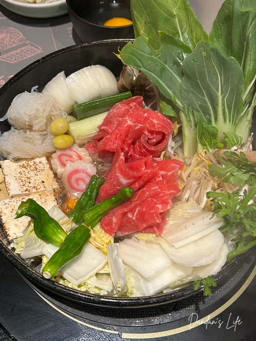 보라매 맛집 옥소반, 야채 무한리필 스키야키 추천해요