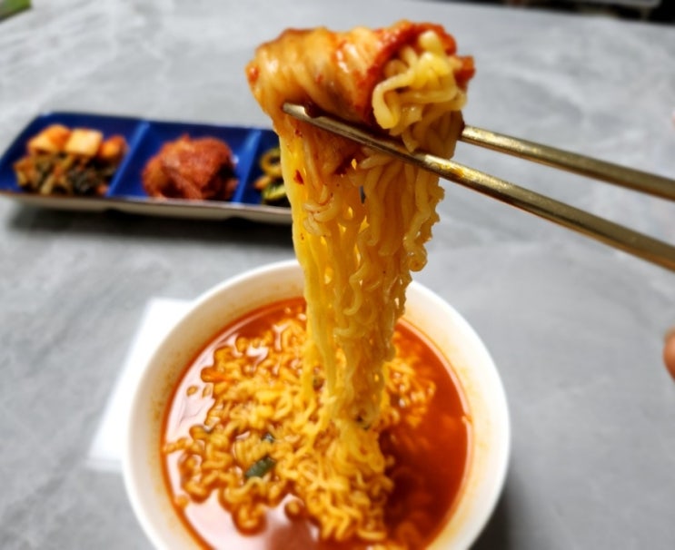  "열라면 두 개 끓인 내 선택이 신의 한 수!노브랜드 자몽청 카페보다 맛있어요!