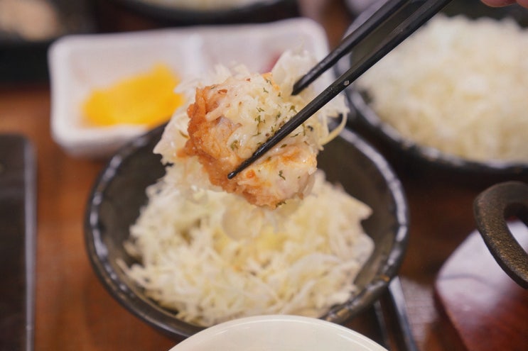  부드러운 돈카츠와 다양한 선택, 쿠마키친 구리장자호수공원점, 수택동맛집