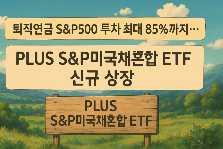   퇴직연금으로 S&P500에 최대 85%까지 투자?