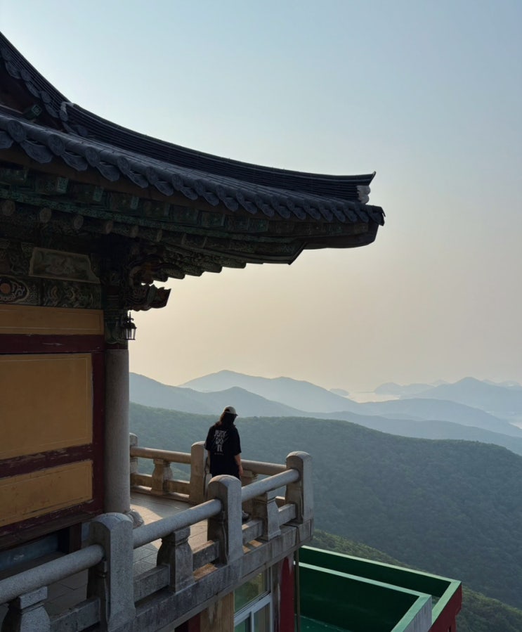  남해 보리암 금산산장 여행 후기｜주차장 입장료 컵라면 실시간