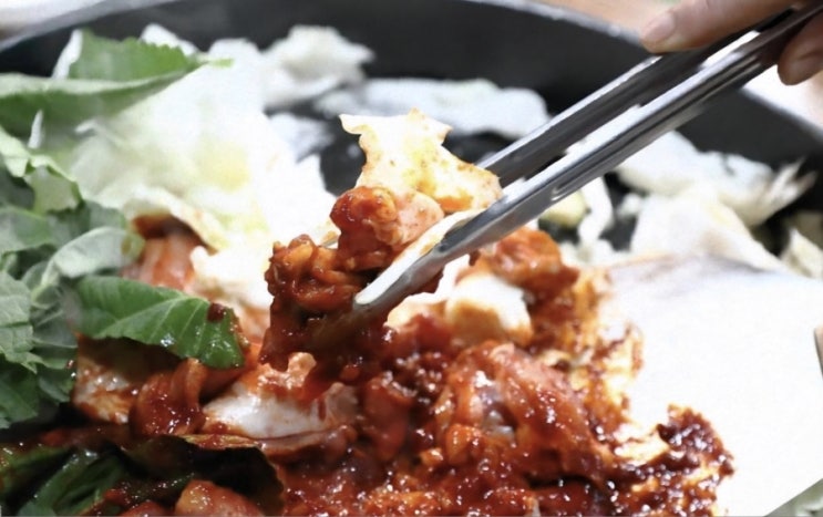  남이섬에서 5분! 가평맛집 힐링닭갈비에서 만난 깔끔한 철판 닭갈비 한상