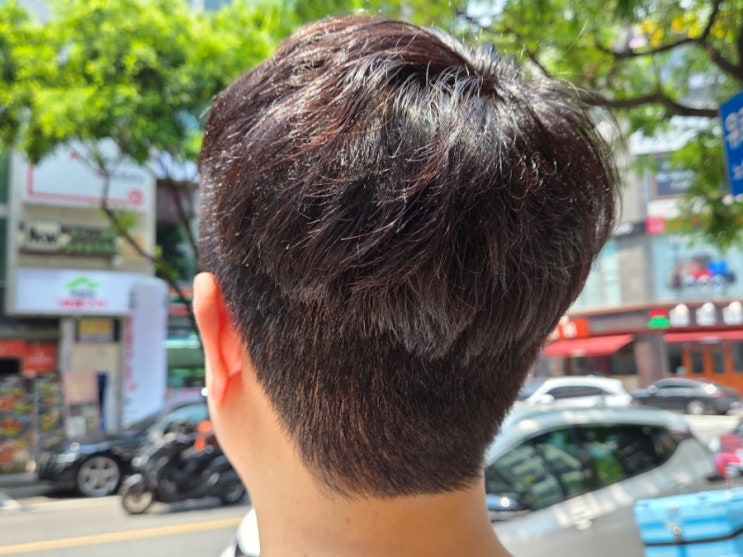  20250528 대전둔산동미용실 '에이티엔피 대전둔산 아트터닝포인트' / 남자 톤다운 염색 후기