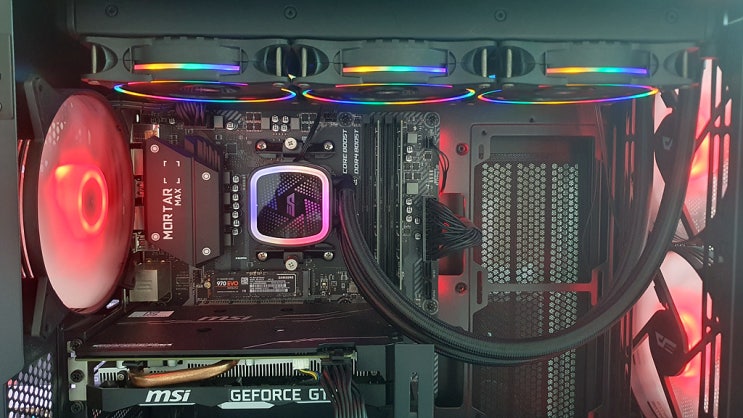  수완동 컴퓨터 꺼짐 CPU 수냉쿨러 불량 교체