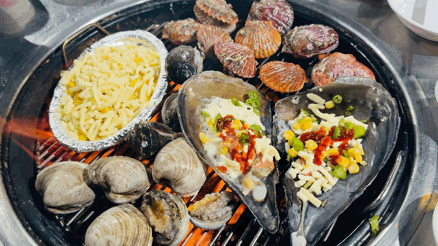 서울 방배동맛집 조개창고 고기까지 무한리필 먹방
