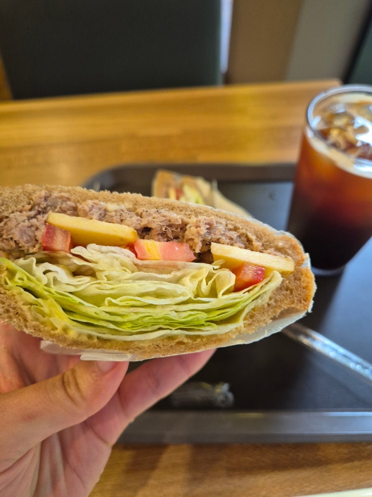  전주 콩샌 카페 샌드위치 전북대 점심 해결