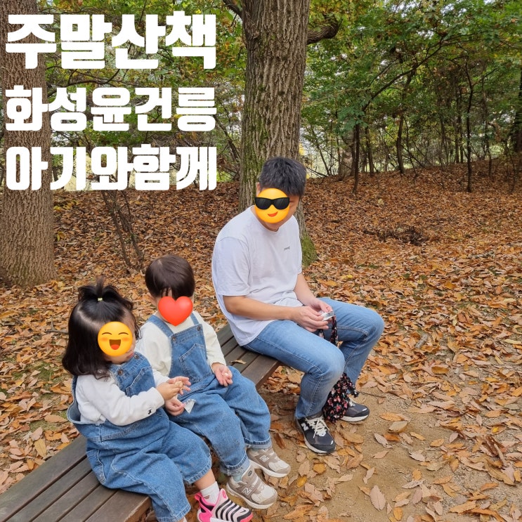  [화성] 화성융건릉 / 편의점 / 할리스커피 / 36개월 미만 아이와 주말 산책
