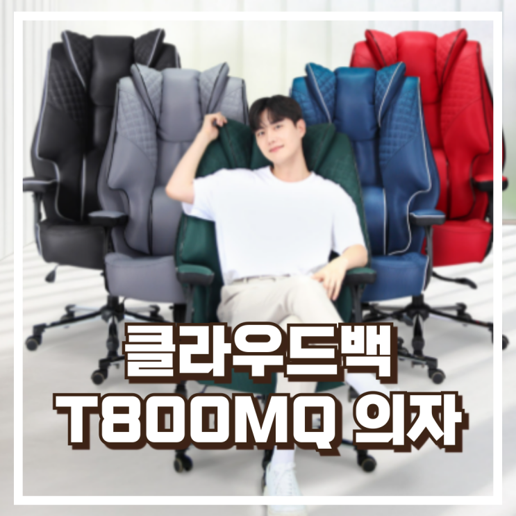  컴퓨터, 사무용 의자! 클라우드백 T800MQ 추천, 할인가
