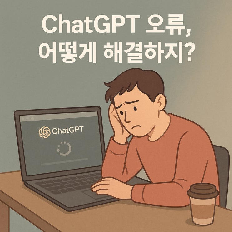  ChatGPT 오류 해결법 7단계 AI 멈춤 고장 해결 방법