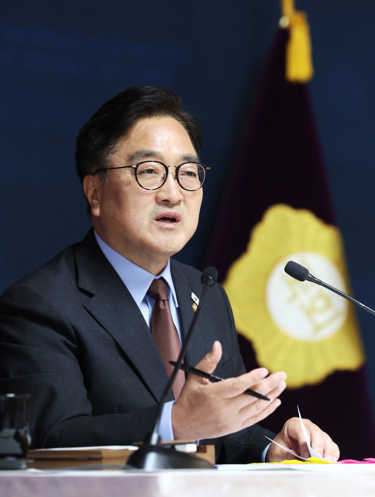 [<b>우원식 국회의장</b> 취임 <b>1주년</b>] 비상계엄 해제부터 AI... 