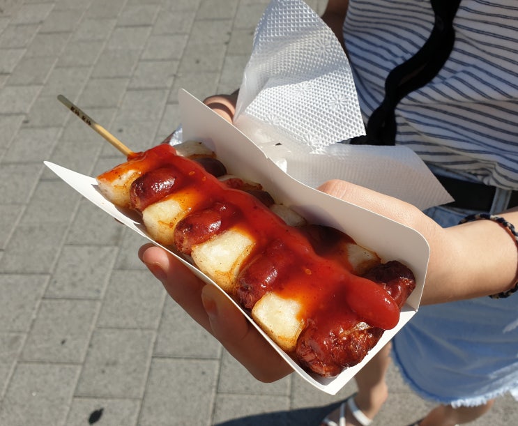  속초 가족여행 홍천휴게소에서 맛보는 쏘떡쏘떡