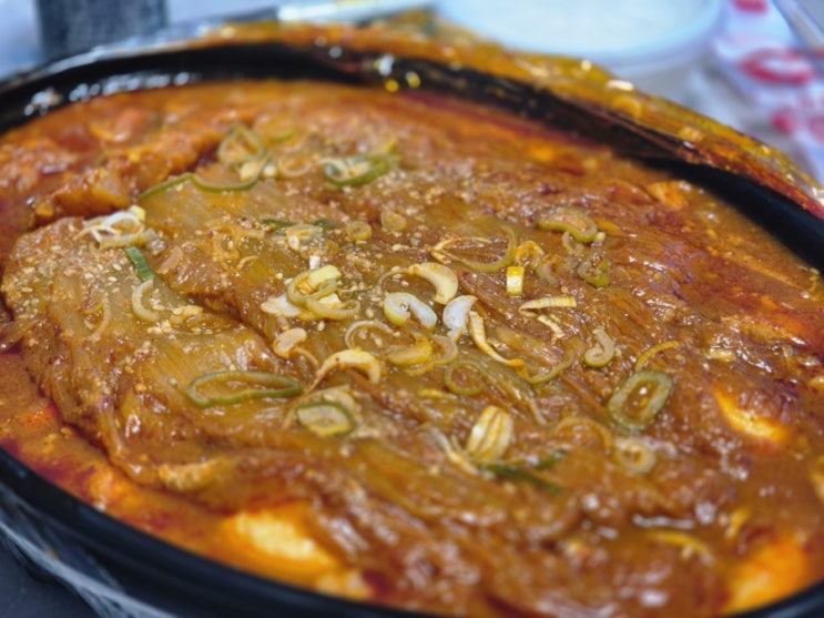  용인 수지 찜닭영웅 일찜애 묵은지 닭도리탕 배달 후기