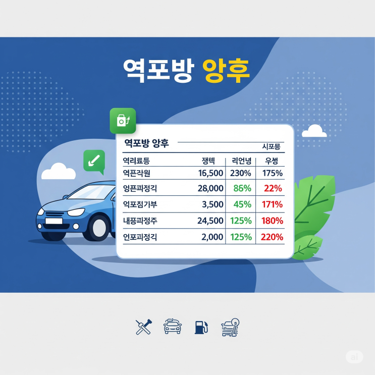  자동차 세금표를 알면 세금도 줄일 수 있다?