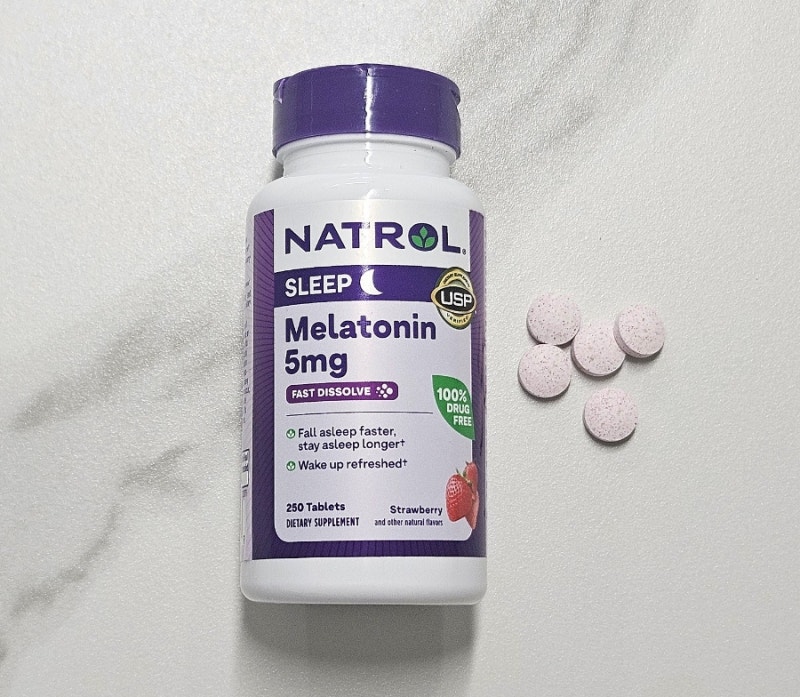 나트롤(Natrol) 멜라토닌 5mg 시차적응에 활용 후기