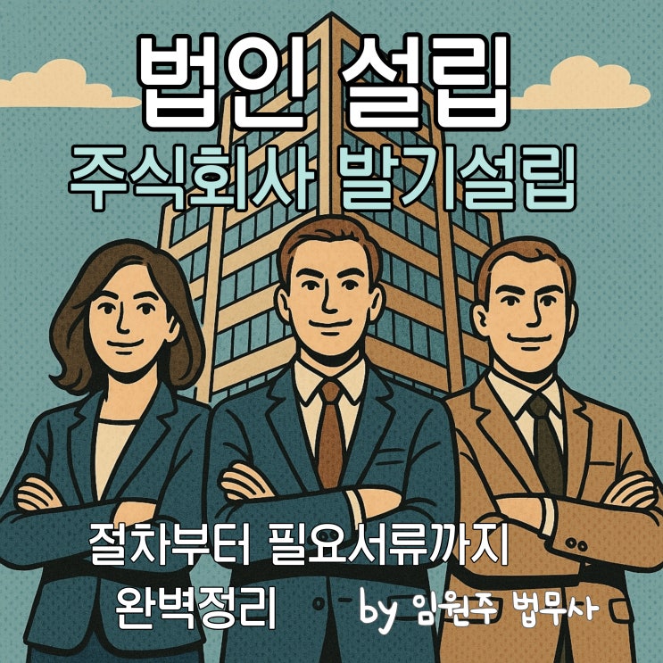  주식회사 법인 설립 절차 요건 서류