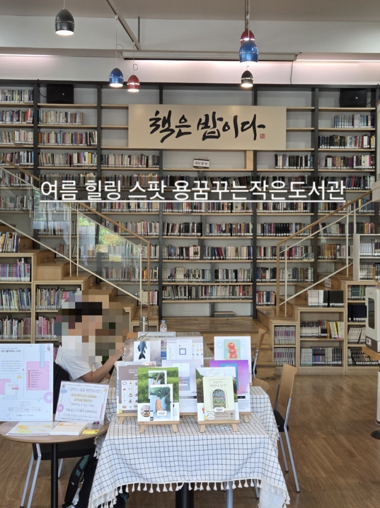  서울대입구역 여름 힐링 도심 속  북캉스 용꿈꾸는작은도서관