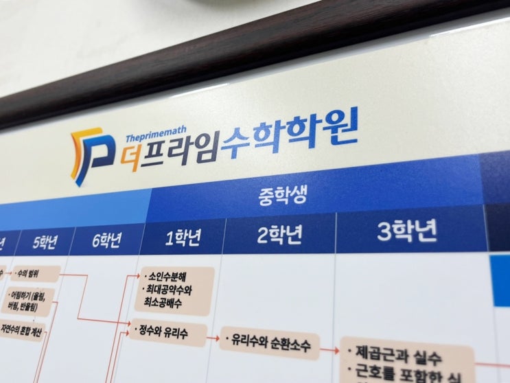  대치동 여름방학특강 진짜 관리하는 수학학원 후기