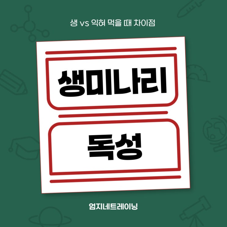  생미나리 독성 생vs익혀 먹을 때 차이점과 안전기준 정리