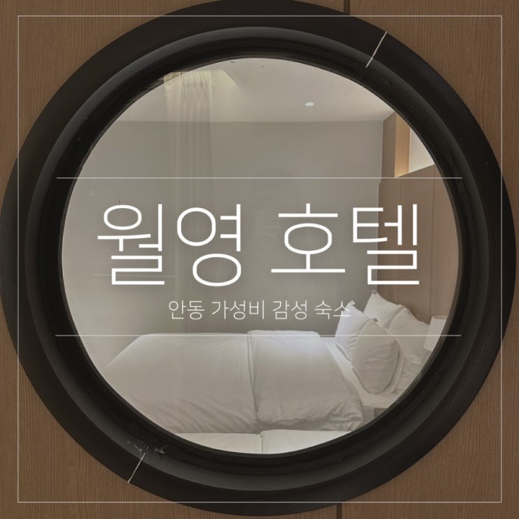  안동 월영 호텔 가성비 감성 신상 숙소 다도방 후기