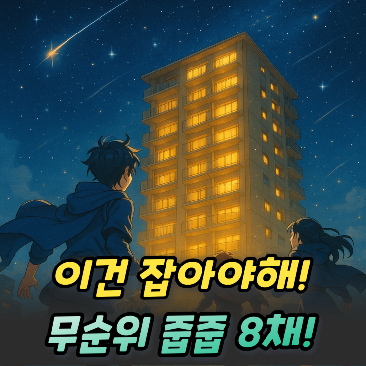  안산 푸르지오 브리파크 무순위 줍줍 청약 8채 나왔다!