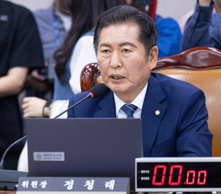 더불어민주당, 차기 <b>당대표 후보</b> '<b>정청래</b>'