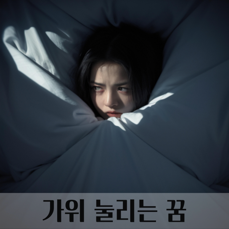 가위 눌리는 꿈해몽 10가지