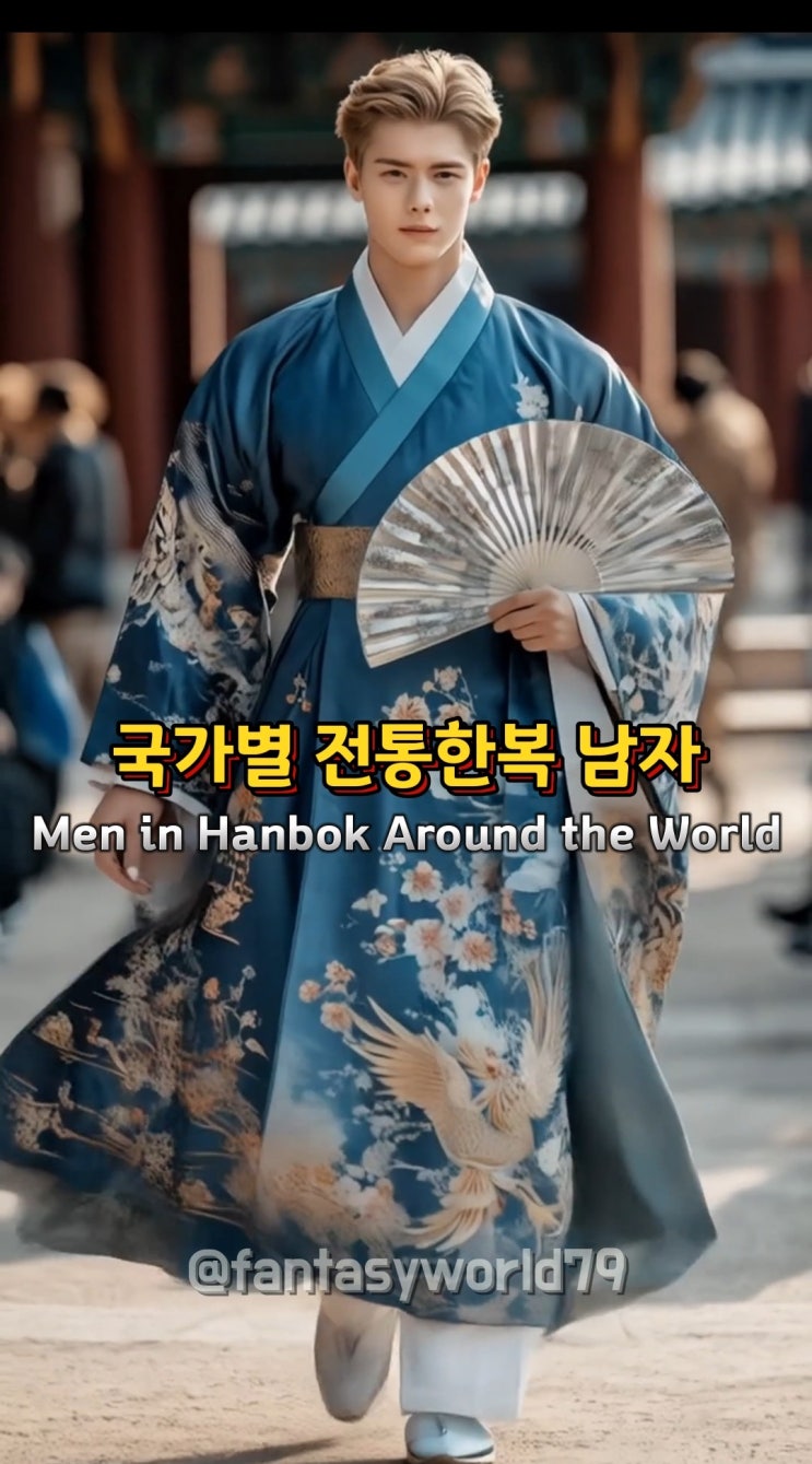 <Ai영상-Fantasyworld79> 국가별 전통한복 남자 Men in Hanbok Around the World <Ai영상-Fantasyworld79> 국가별 전통한복 남자 Men in Hanbok Around the World